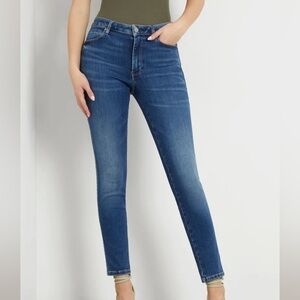 Guess Power Skinny Low Classic Blue Denim Jeans